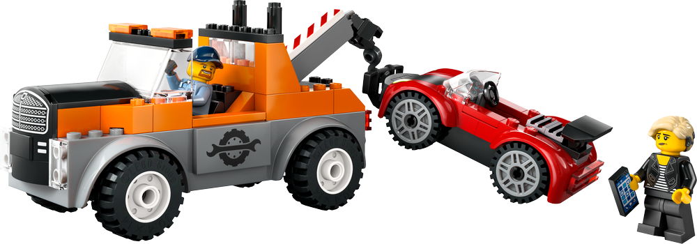 LEGO City Tow Truck and Sports Car Repair 60435 (8537447825634)