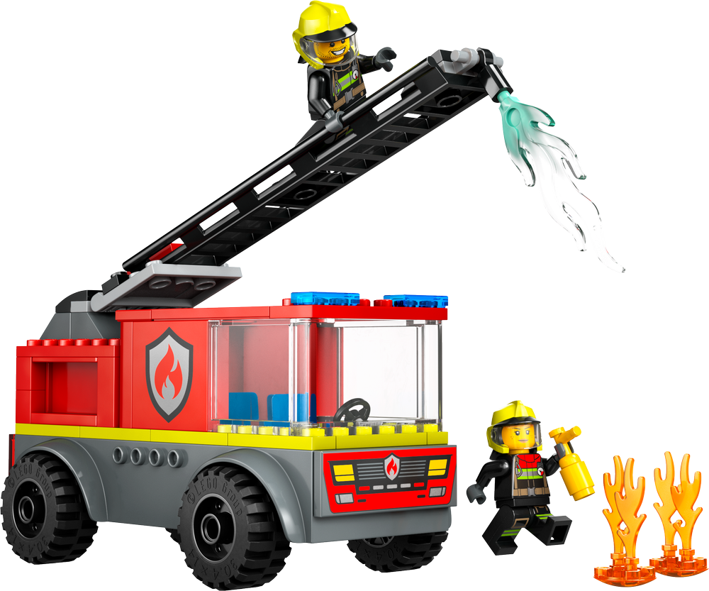 LEGO CITY Fire Ladder Truck 60463 (8776116469986)