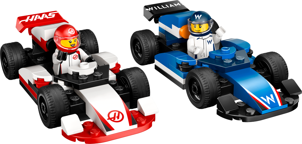 LEGO CITY F1 Williams Racing & Haas F1 Race Cars 60464 (8776116502754)