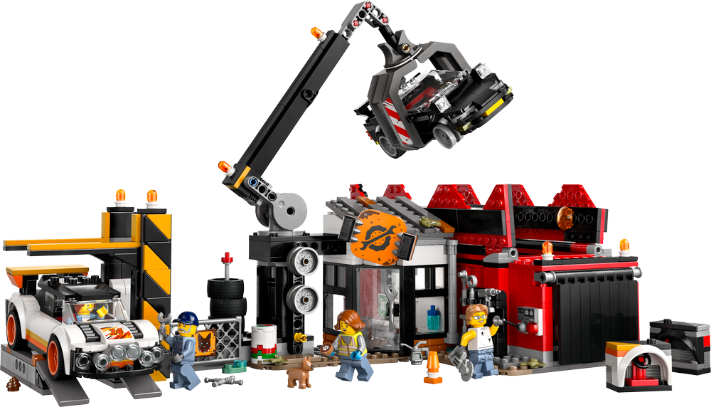 LEGO CITY Scrapyard with Cars 60472 (8776116863202)