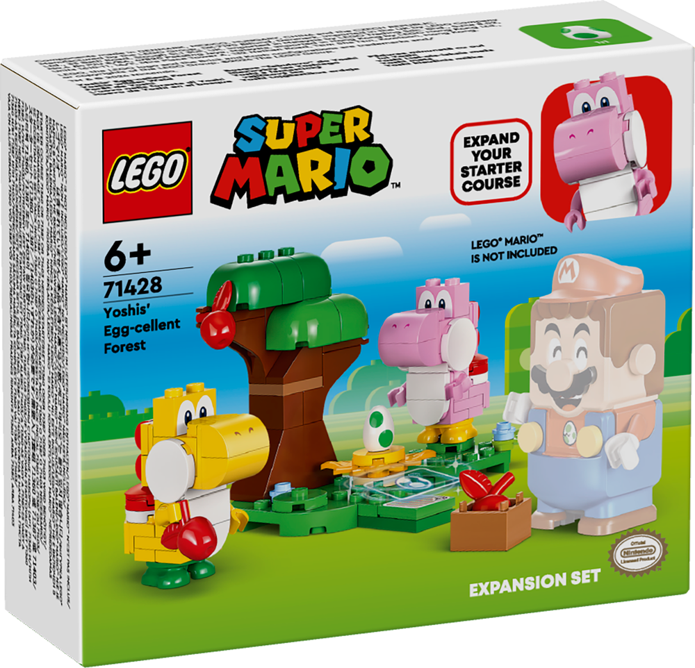 LEGO Super Mario Yoshis' Egg-cellent Forest Expansion Set 71428 (8266787422434)