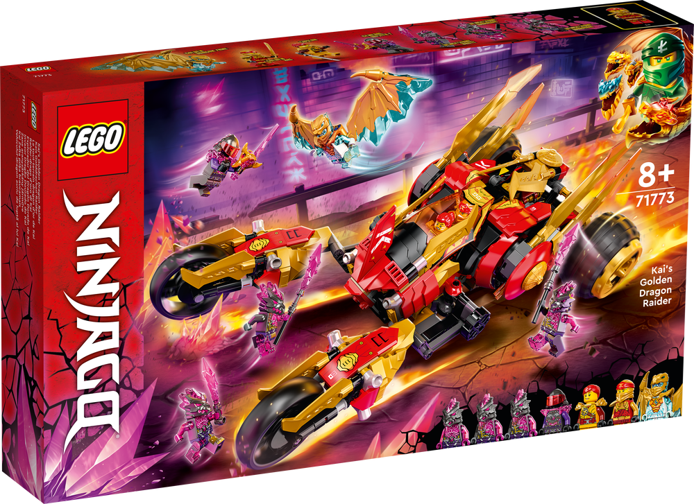 LEGO NINJAGO: Kai's Golden Dragon Raider 71773 (7829985362146)