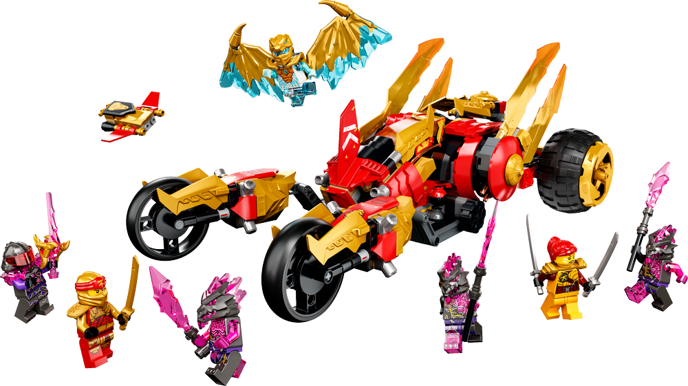 LEGO NINJAGO: Kai's Golden Dragon Raider 71773 (7829985362146)