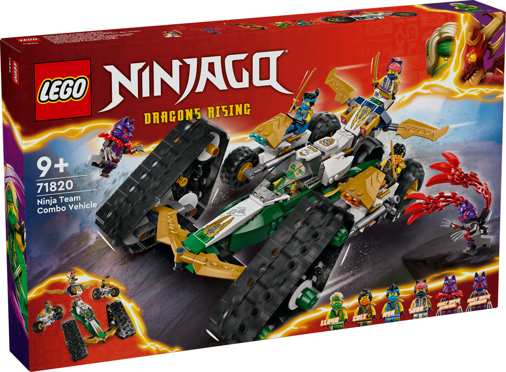 LEGO Ninjago Ninja Team Combo Vehicle 71820 (8537445630178)