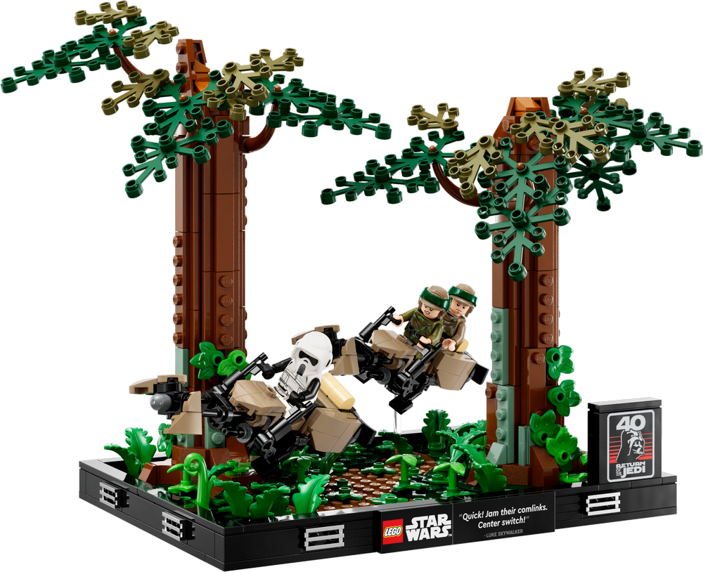 LEGO Star Wars Endor Speeder Chase Diorama 75353 (8090108821730)