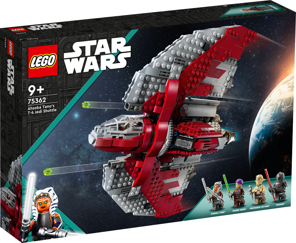 LEGO Star Wars Ahsoka Tano's T-6 Jedi Shuttle 75362 (8147615776994)
