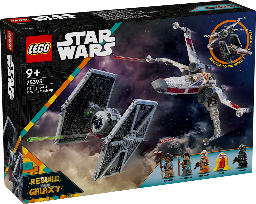 LEGO Star Wars TIE Fighter & X-Wing Mash-up 75393 (8648133738722)