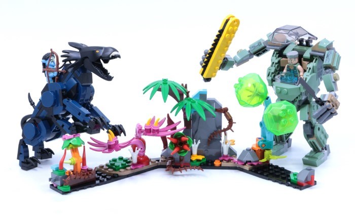 LEGO Neytiri & Thanator vs. AMP Suit Quaritch 75571 (7903826706658)