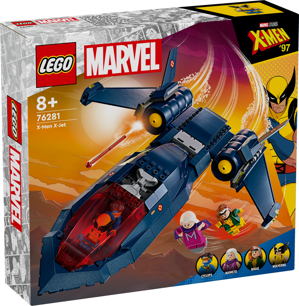 LEGO Super Heroes Marvel X-Men X-Jet 76281 (8266677551330)