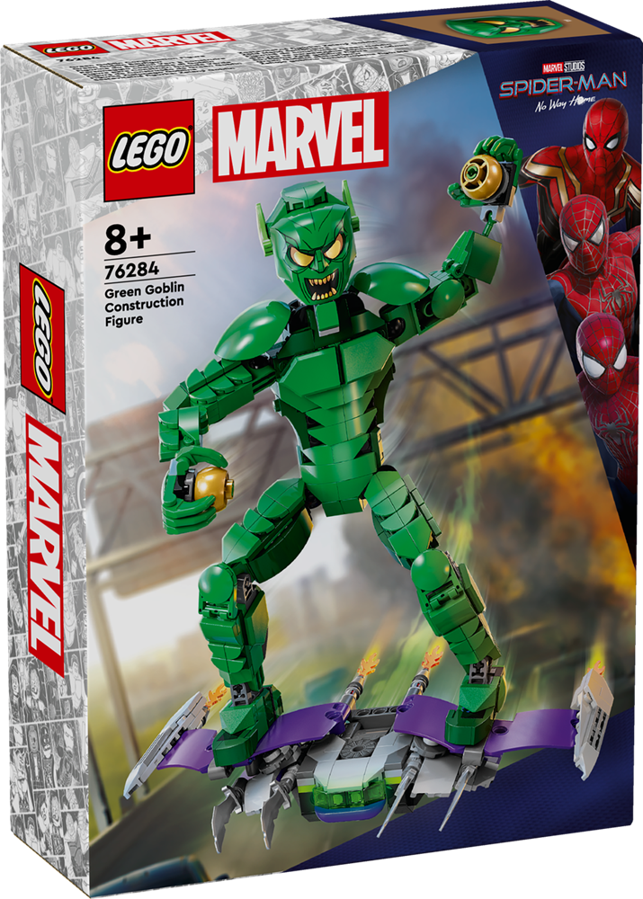 LEGO Super Heroes Marvel Green Goblin Construction Figure 76284 (8537441829090)