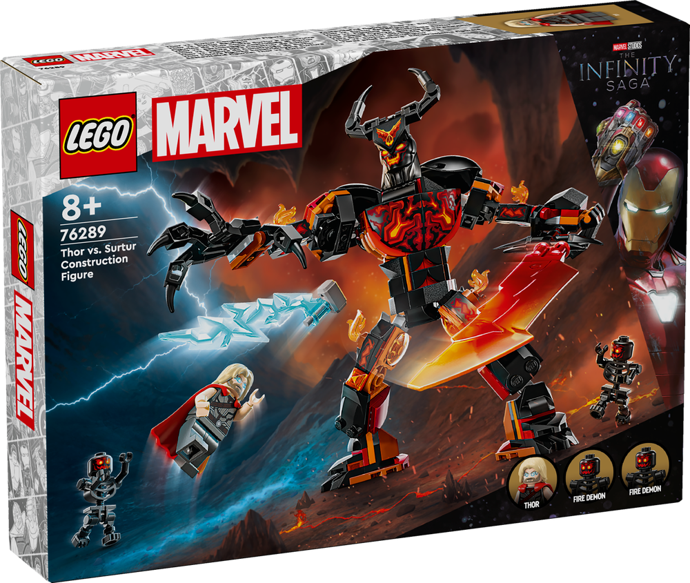 LEGO Super Heroes Marvel Thor vs. Surtur Construction Figure 76289 (8648134033634)