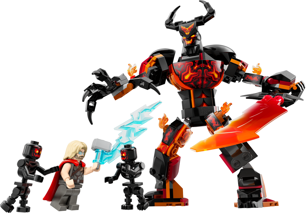 LEGO Super Heroes Marvel Thor vs. Surtur Construction Figure 76289 (8648134033634)