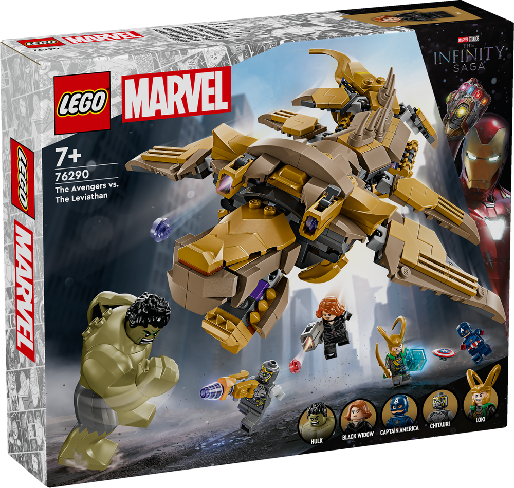 LEGO Super Heroes Marvel The Avengers vs. The Leviathan 76290 (8648134099170)