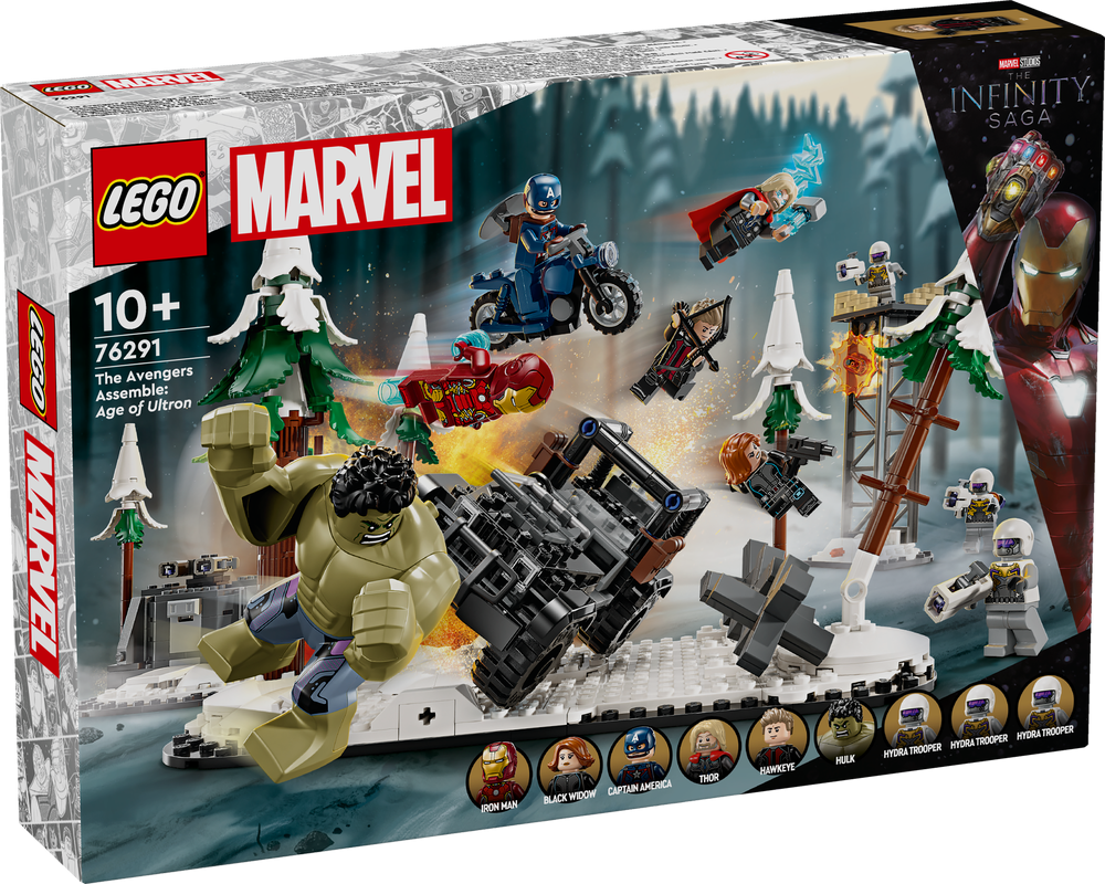 LEGO Super Heroes Marvel The Avengers Assemble: Age of Ultron 76291 (8648134295778)