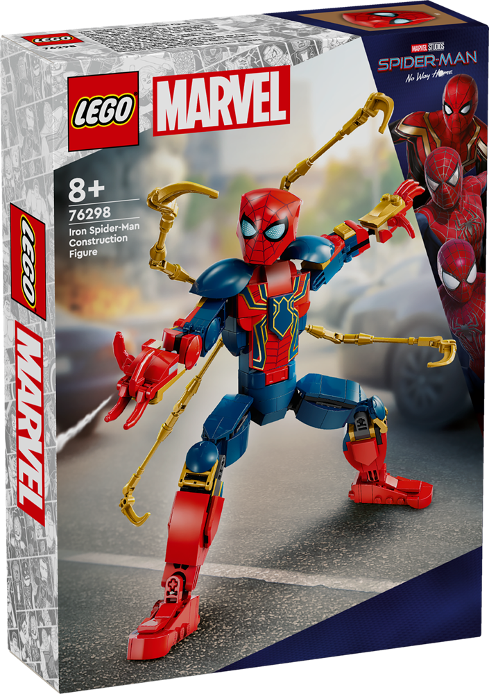 LEGO Super Heroes Marvel Iron Spider-Man Construction Figure 76298 (8537441992930)