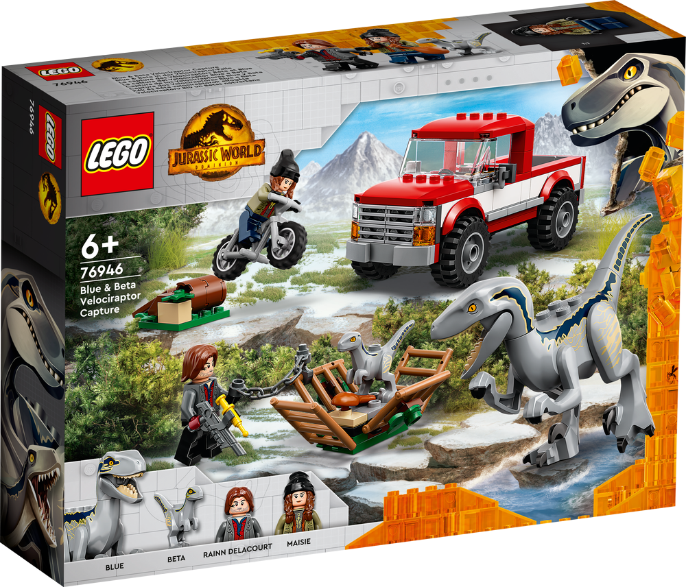 LEGO Blue & Beta Velociraptor Capture 76946 (8312970051810)