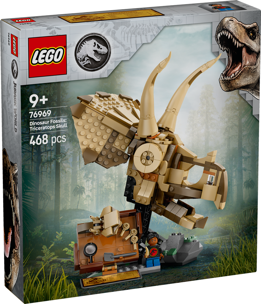 LEGO Jurassic World Dinosaur Fossils: Triceratops Skull 76969 (8776117649634)