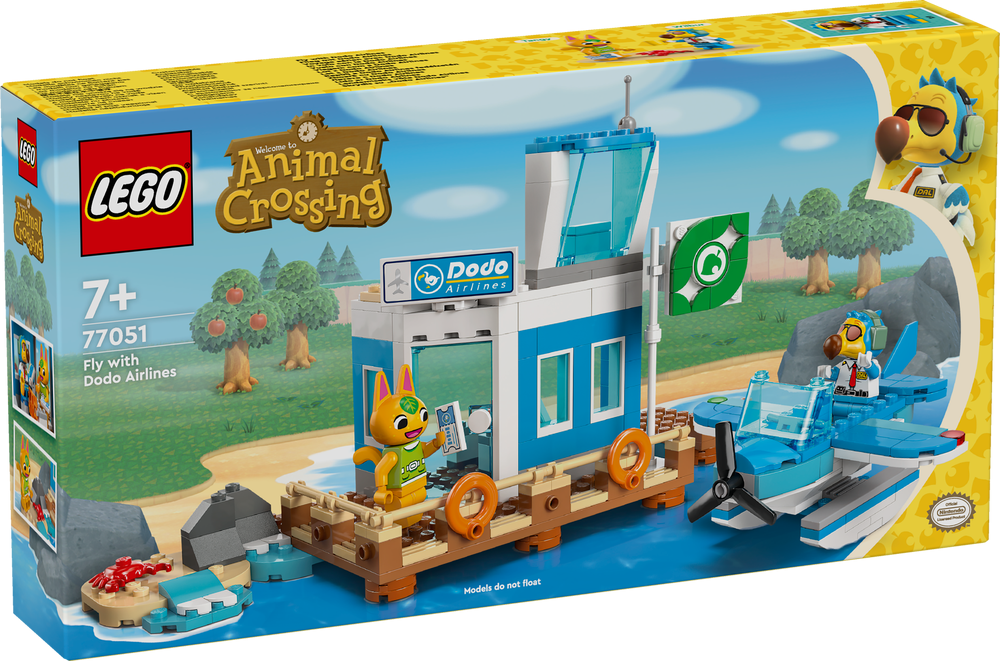 LEGO Animal Crossing Fly with Dodo Airlines 77051 (8648134656226)