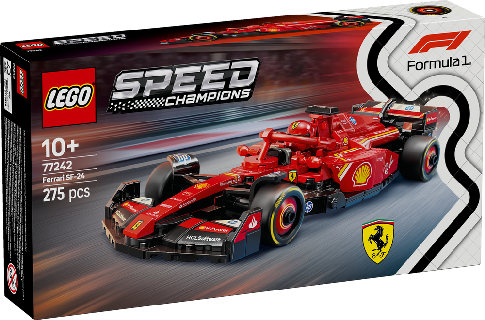 LEGO Speed Champions Ferrari SF-24 F1 Race Car 77242 (8776121712866)