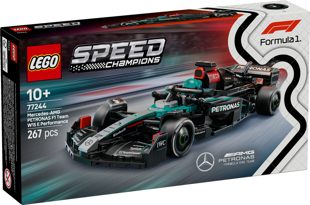 LEGO Speed Champions Mercedes-AMG F1 W15 Race Car 77244 (8776121778402)