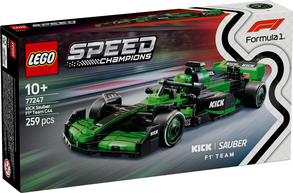 LEGO Speed Champions KICK Sauber F1 Team C44 Race Car 77247 (8776121876706)