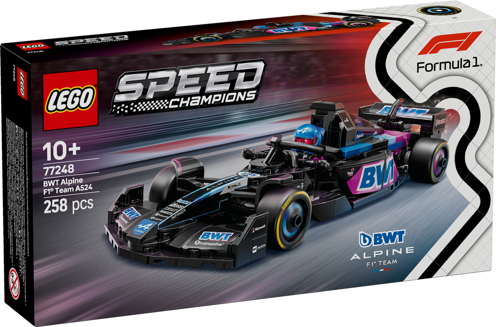 LEGO Speed Champions BWT Alpine F1 Team A524 Race Car 77248 (8776121909474)