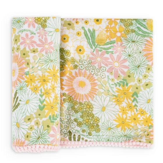 Little Linen Weego Muslin Wrap - Floraful (8266186260706)