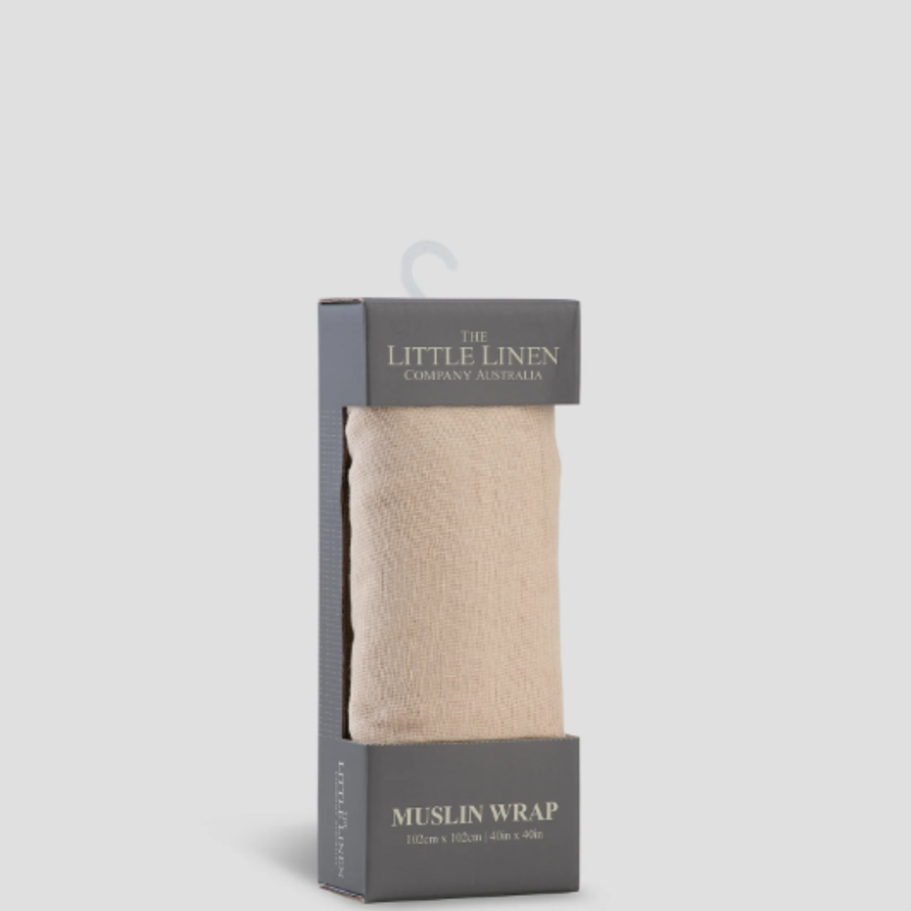 Little Linen TLLC Muslin 1pk Solids - Nectar Bear SandTLLC (8266184720610)