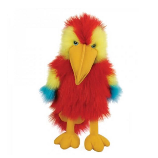 Puppet Co. Baby Birds - Scarlet Macaw (8266214605026)