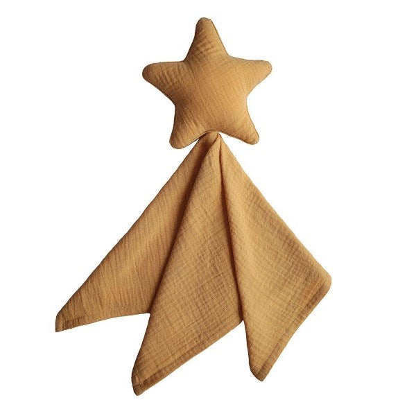 Mushie Star Lovey Blanket - Fall Yellow (7448384372962)