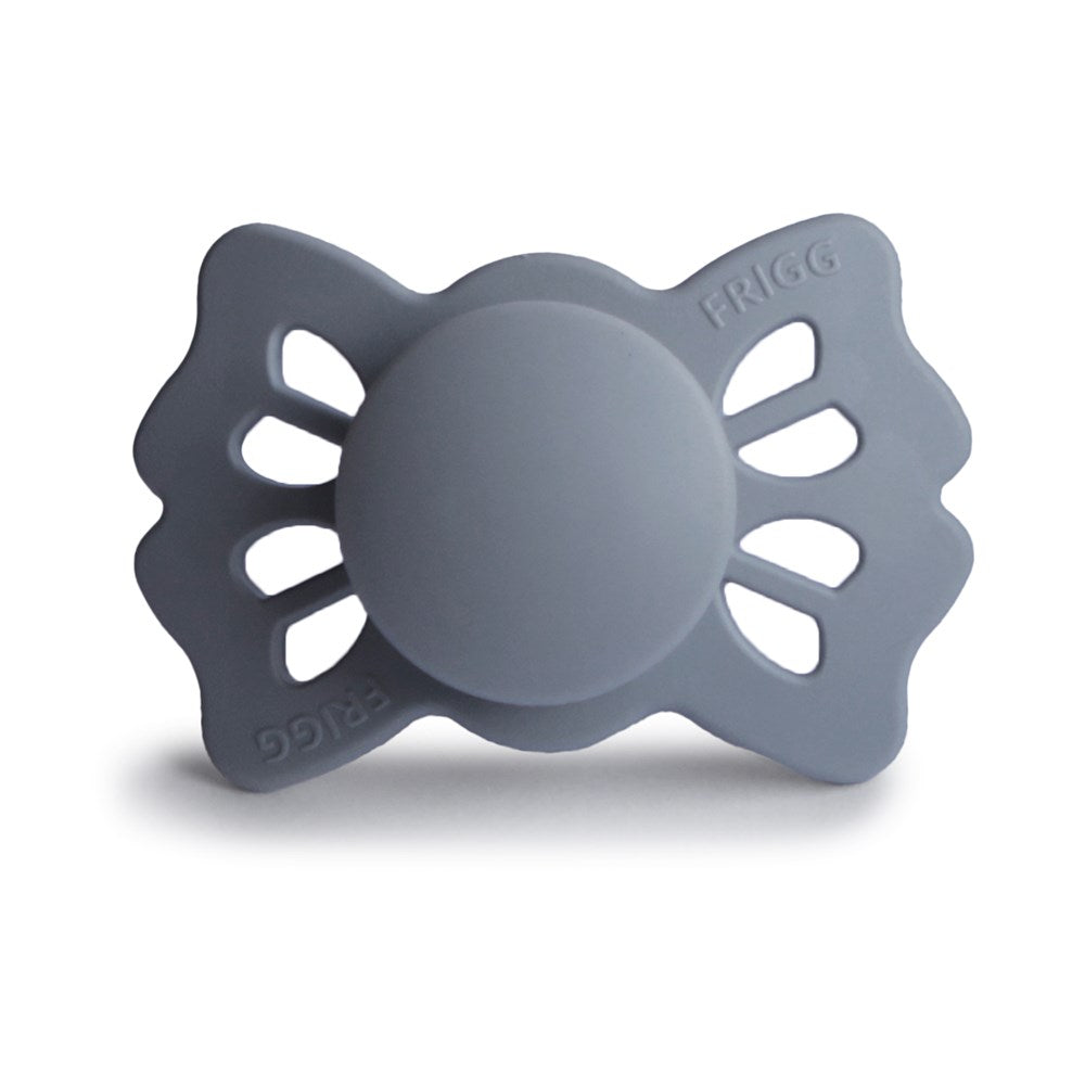 FRIGG Symmetrical Lucky Silicone Pacifier (Great Grey) Size 1 (8030183850210)