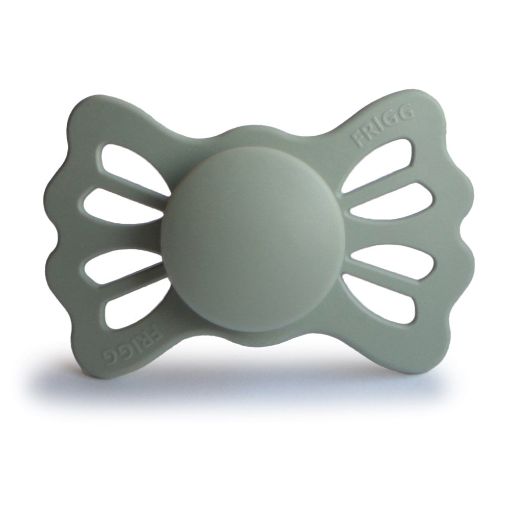 FRIGG Symmetrical Lucky Silicone Pacifier (Sage) Size 2 (8030184636642)