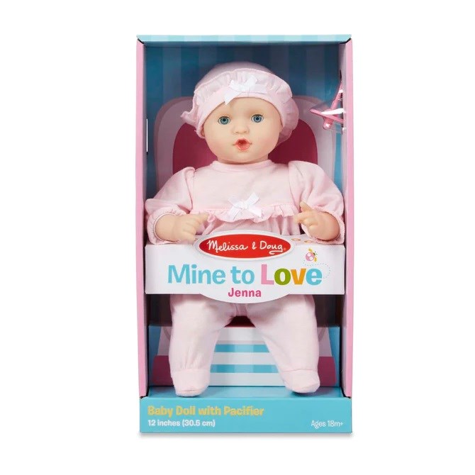 Melissa and Doug Mine to Love Jenna Jenna 12 inch Doll (8239146500322)