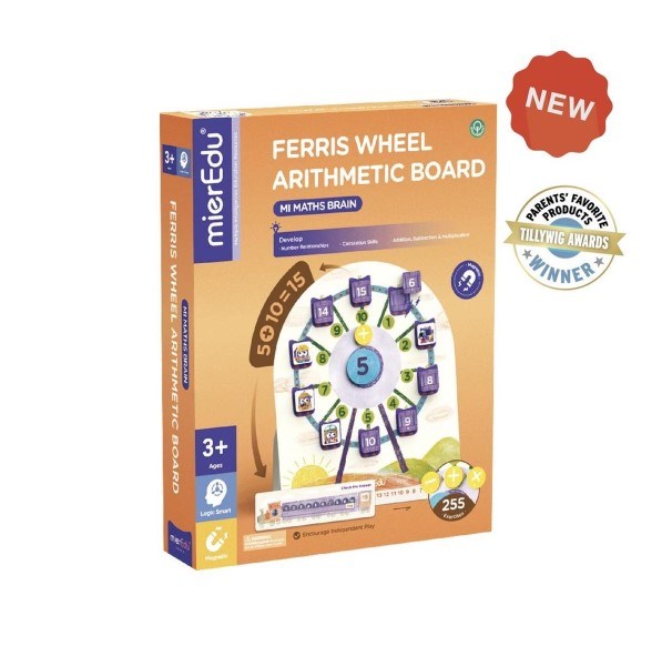 MierEdu Mi Maths Brain - Ferris Wheel Arithmetic Board (Magnetic) (7897599017186)