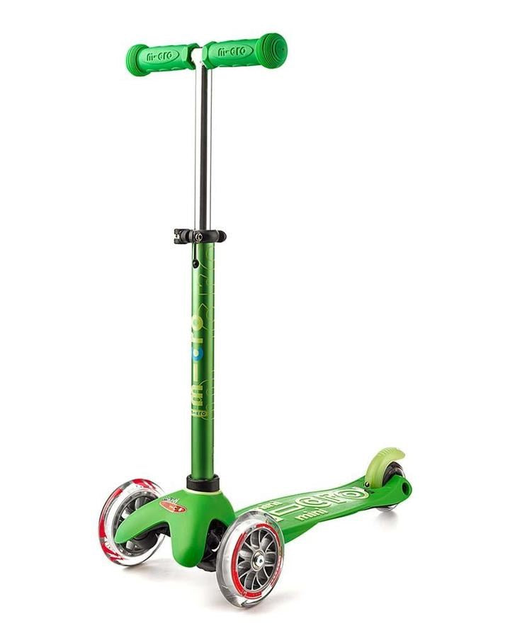 Mini Micro Deluxe 3 Wheel Scooter - Green (6823146782902)