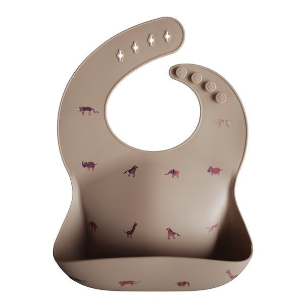 Mushie Bib- Safari Tan (7463392444642)