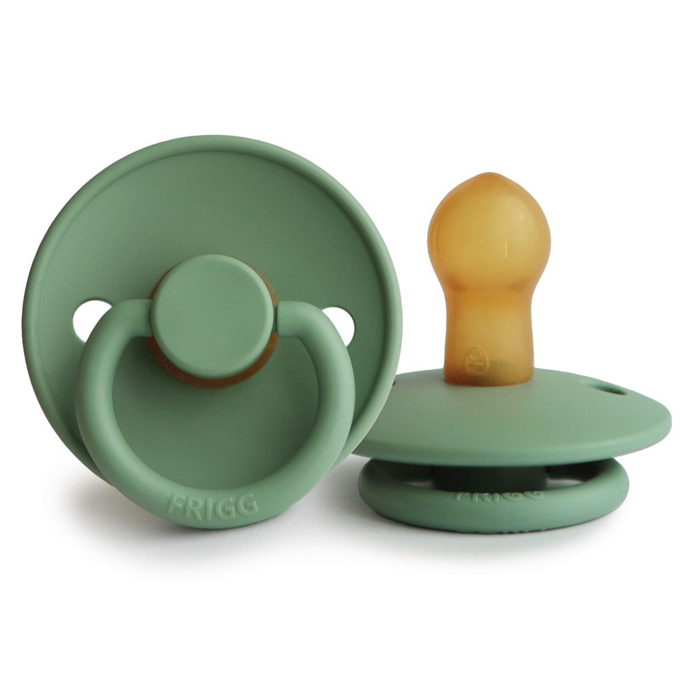 Frigg Pacifier Classic Mineral Green- Latex Size 1 (7511485120738)