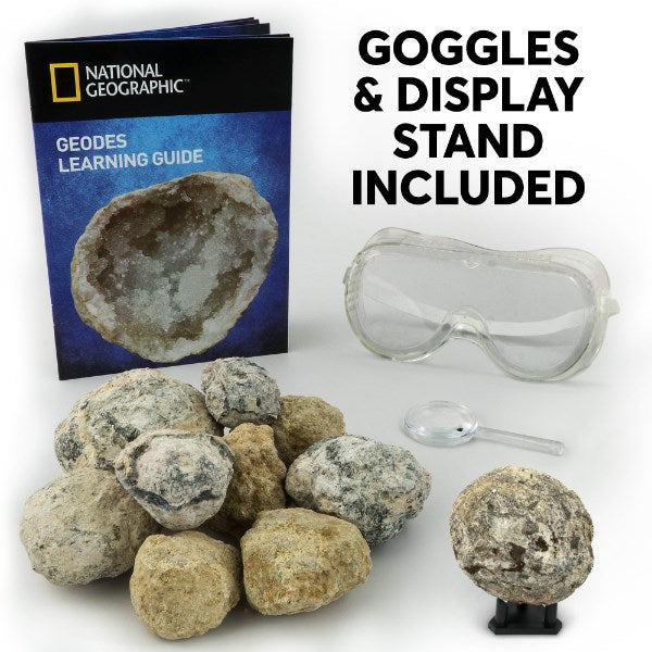 Dr Cool National Geographic Break Open 2 Real Geodes (6822774046902)