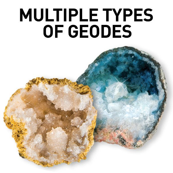 Dr Cool National Geographic Break Open 2 Real Geodes (6822774046902)