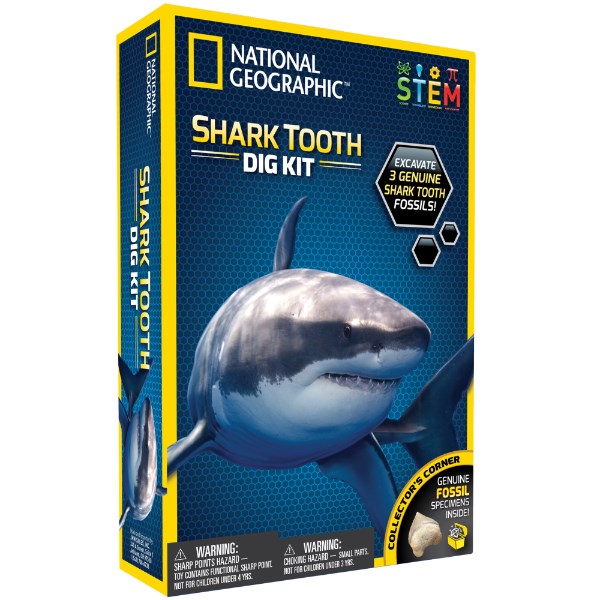 Dr Cool National Geographic Shark Dig Kit (6822776373430)