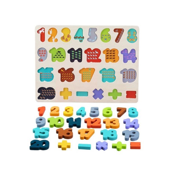 Phoohi Number Chunky Puzzle (7798265774306)