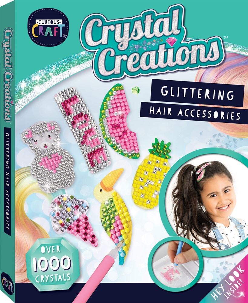 Hinkler Curious Craft Crystal Creations: Glittering Hair Accessories (7776386613474)