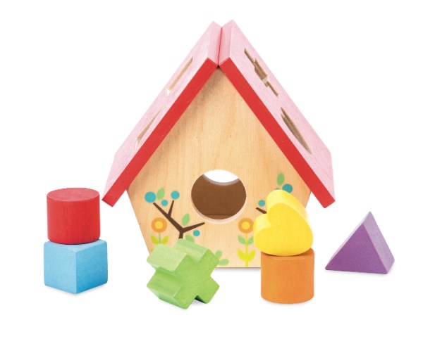 Le Toy Van Little Bird House Shape Sorter (8239098200290)