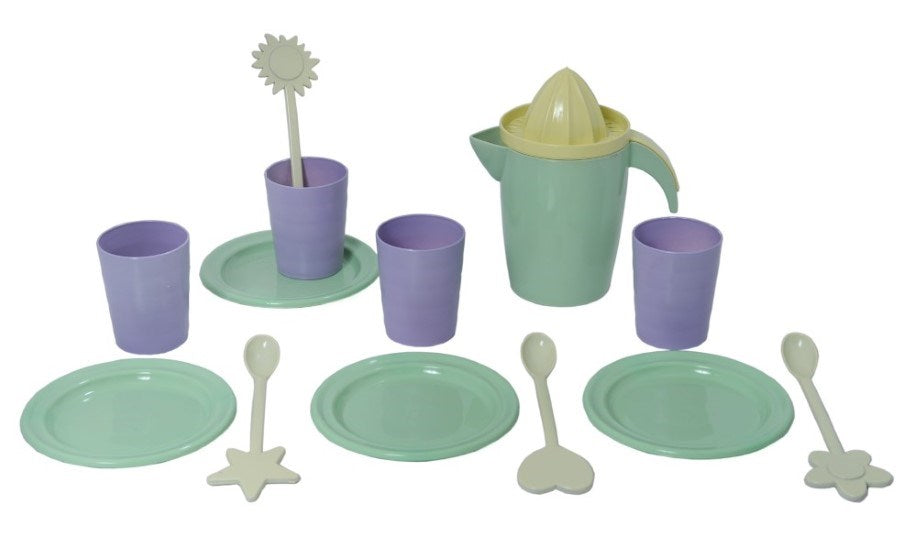 Plasto Dinner set for 4 with Jug and Mixers 14 pcs (7671977345250)