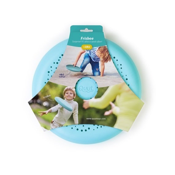 Quut Frisbee and Sand Sifter Blue (7463403880674)