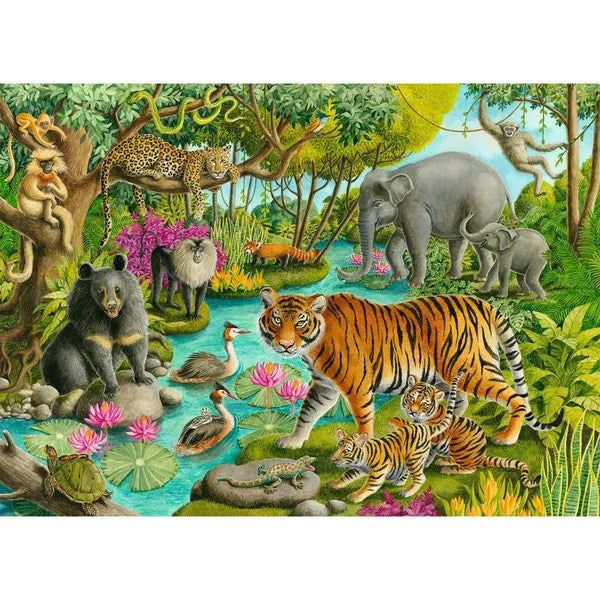 Ravensburger Animals of India Puzzle 60pc (8076829032674)