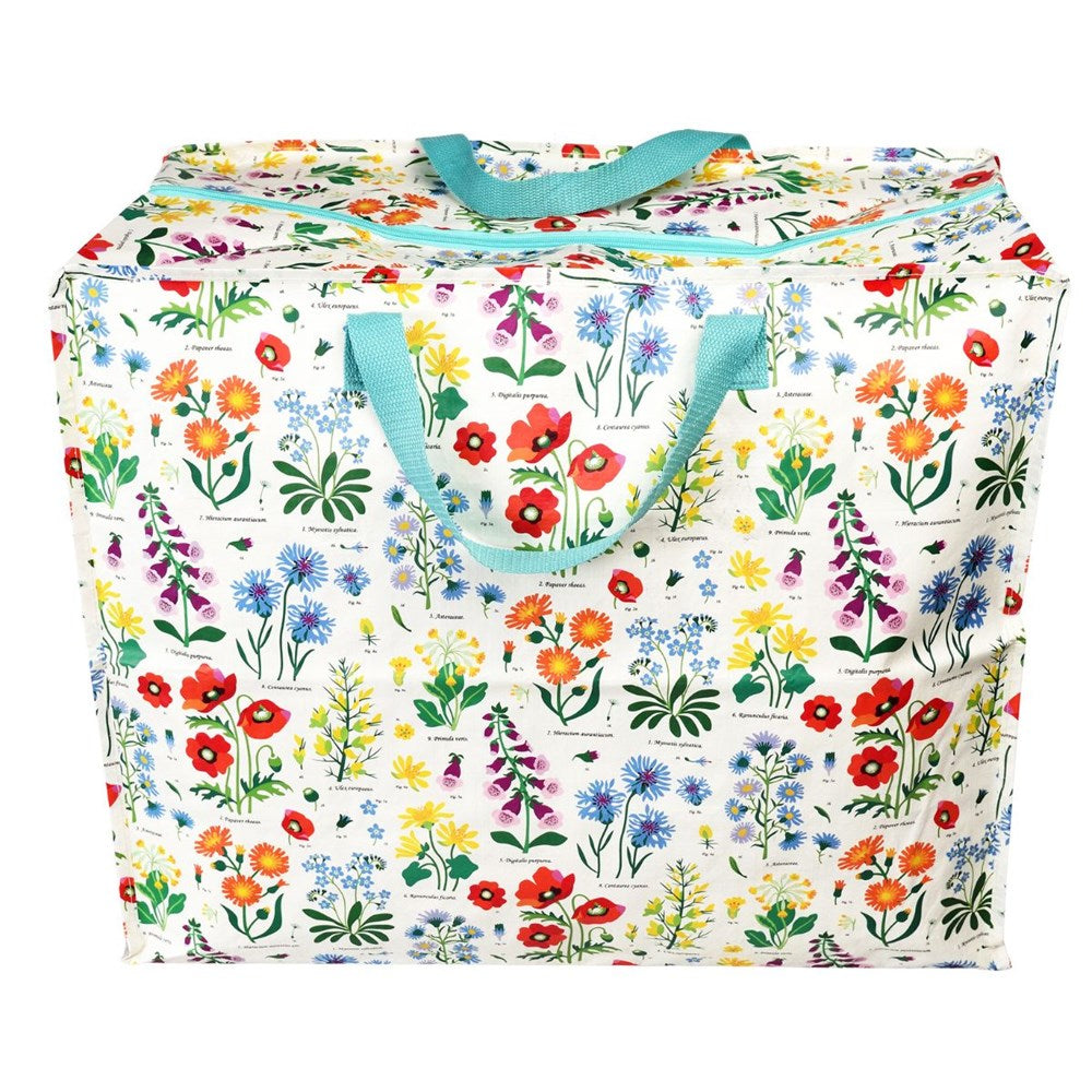 Rex London Wild Flowers Jumbo Storage Bag (8250137444578)