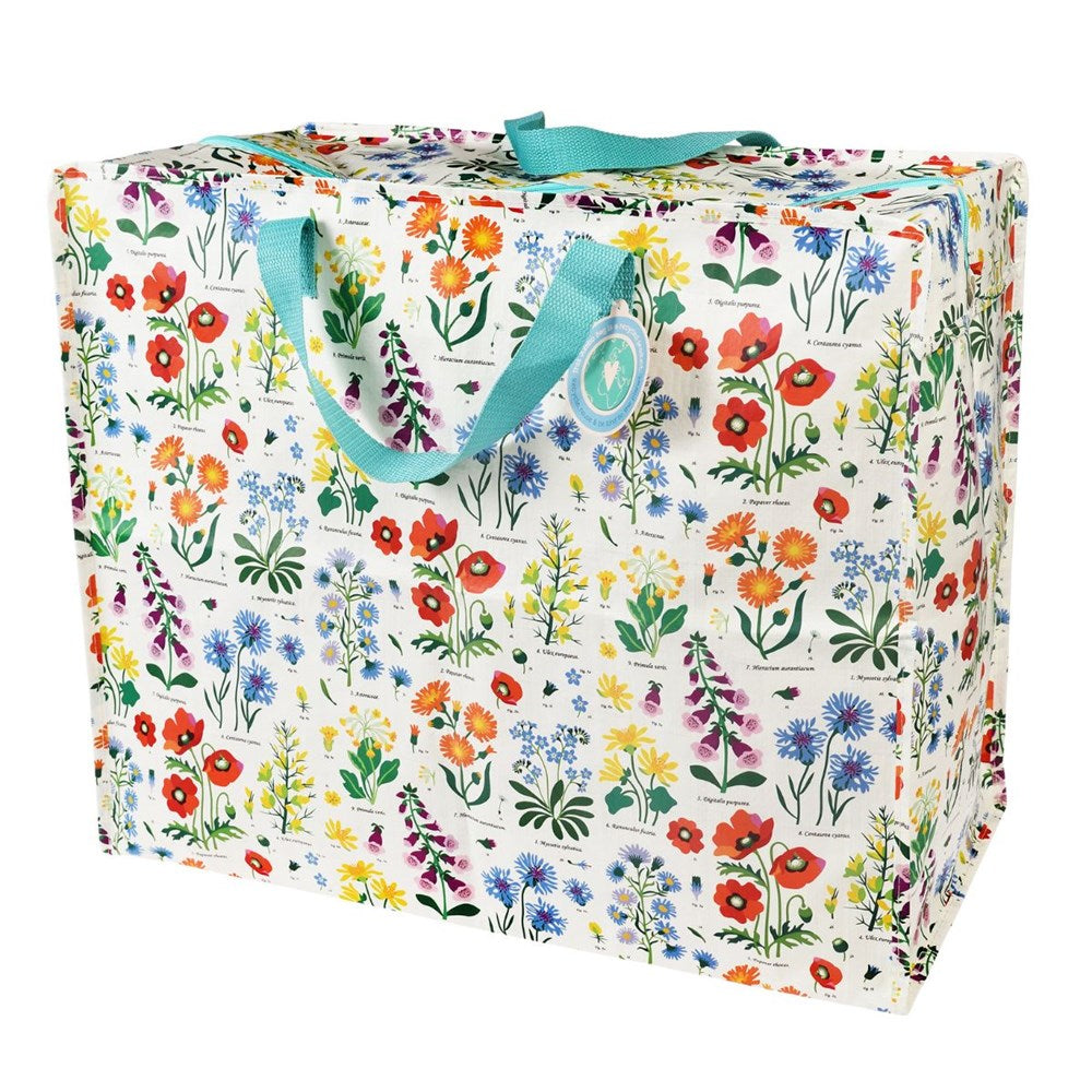 Rex London Wild Flowers Jumbo Storage Bag (8250137444578)