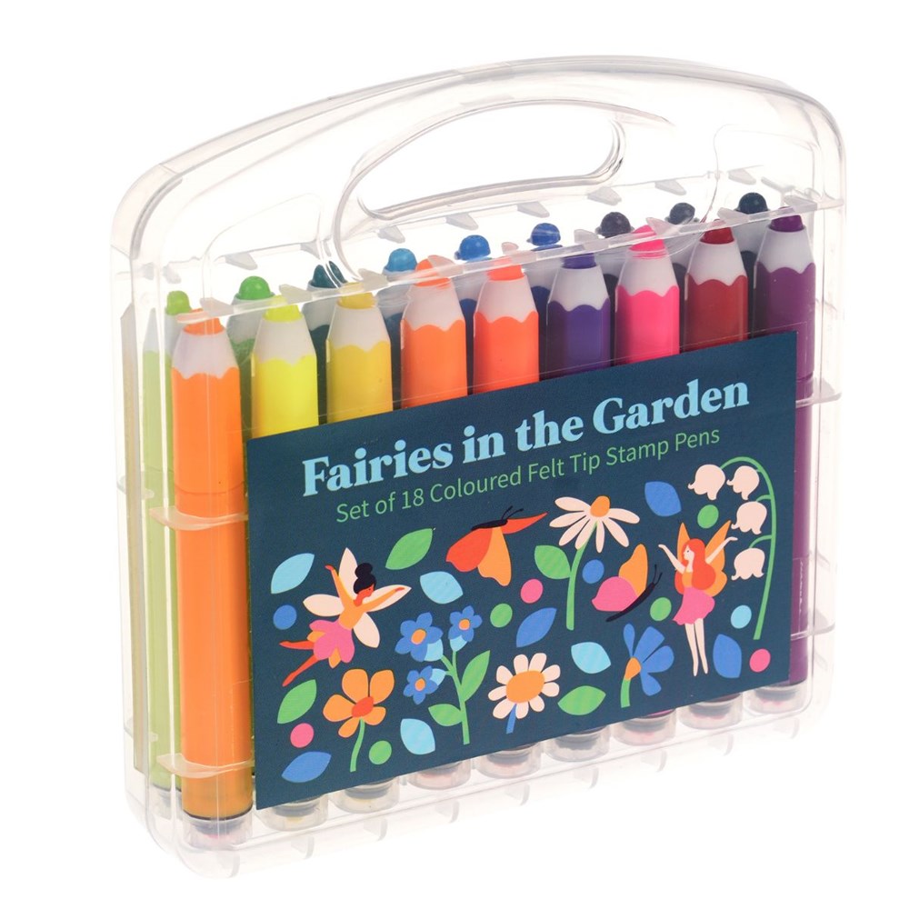 Rex London Fairies In The Garden Felt Tip Stamp Pens (8102005768418)