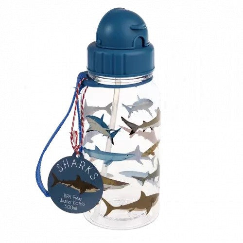 Rex London Sharks Water Bottle 500ml (8102006063330)